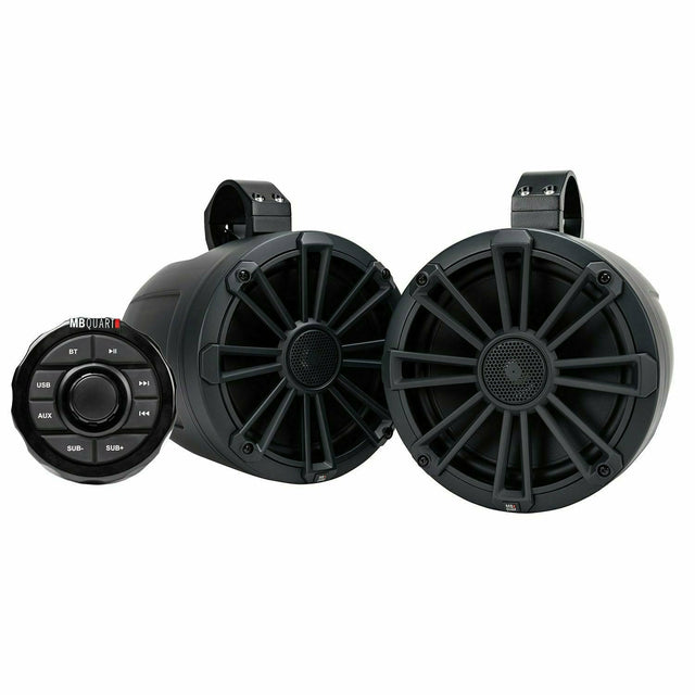 MB Quart Universal 8" Speakers 160 Watt UTV Tuned Audio System