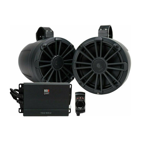 MB Quart Universal 8" Speakers 400 Watt UTV Tuned Audio System