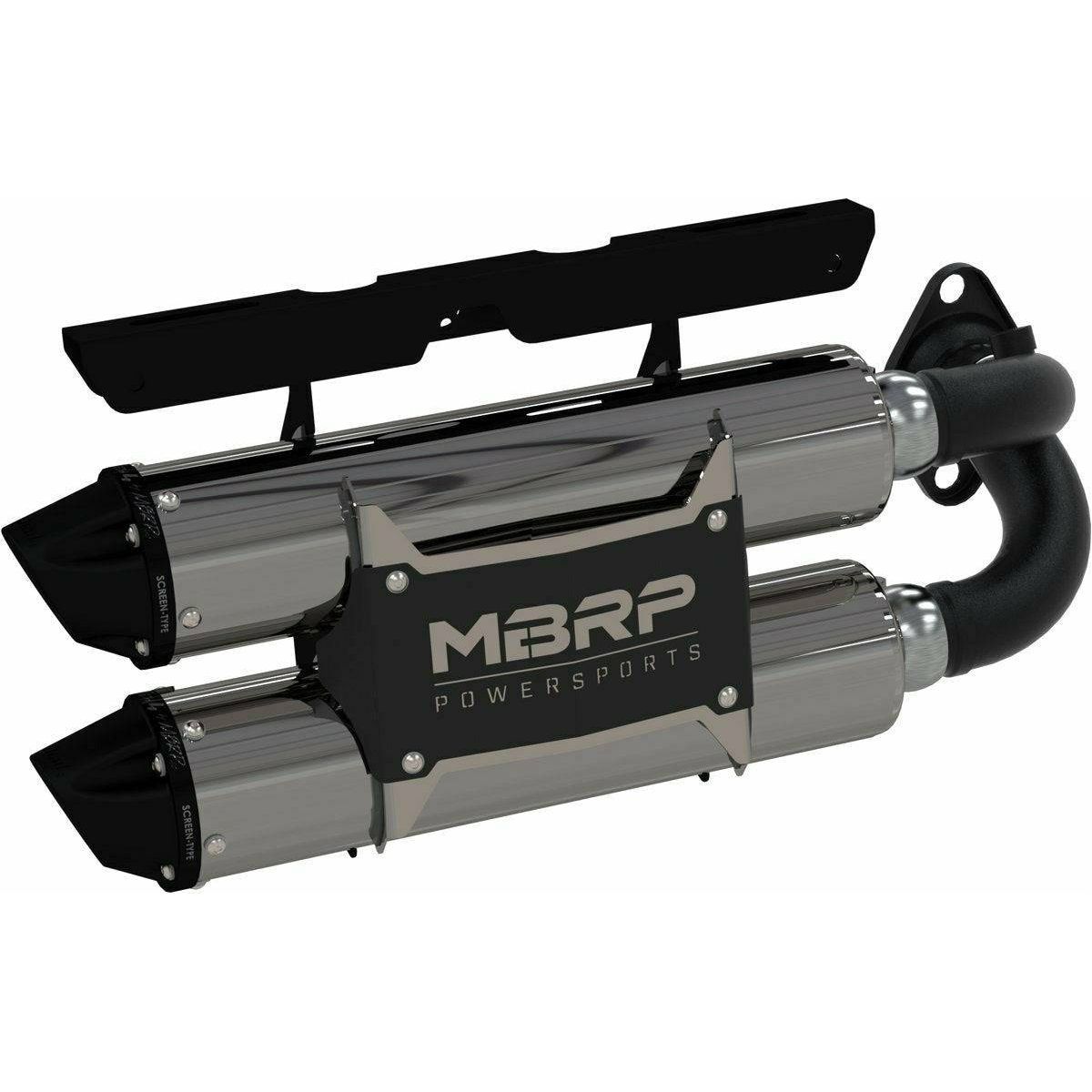 MBRP Polaris RZR XP 1000 (2018-2022) Performance Series Dual Slip On Exhaust