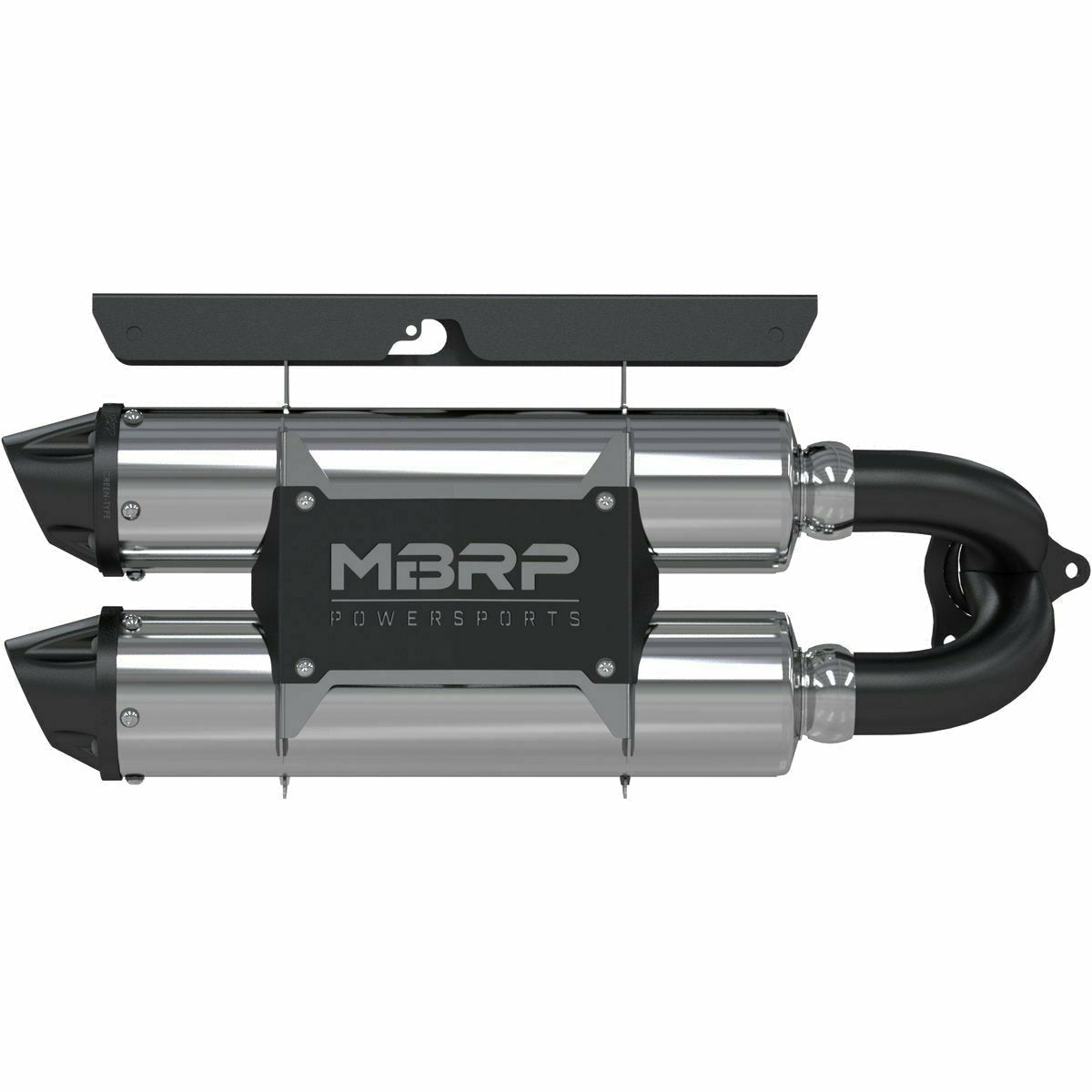 MBRP Polaris RZR XP Turbo/Turbo S Performance Series Dual Slip On Exhaust