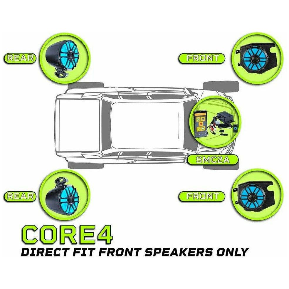 Memphis Polaris Ranger (2013-2017) Core 4 Audio Package