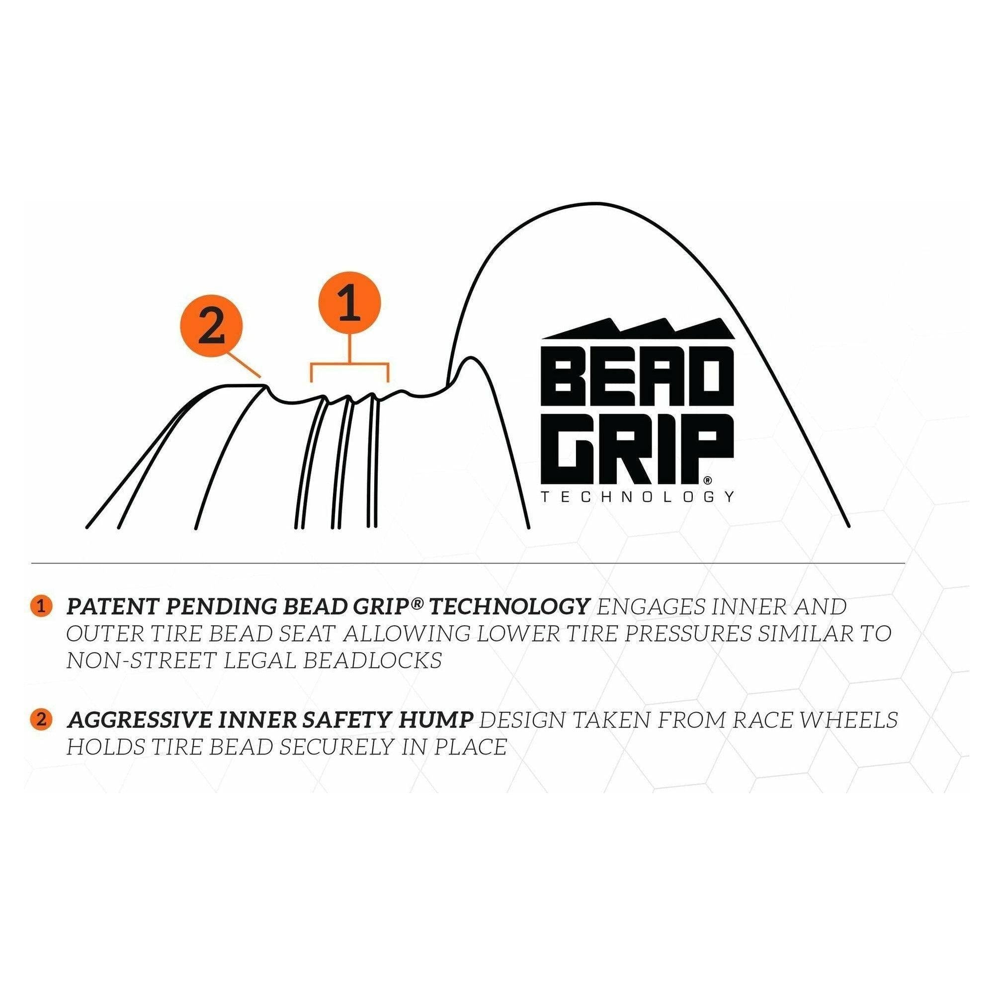 409 Bead Grip Wheel (Steel Grey) | Method Race Wheels