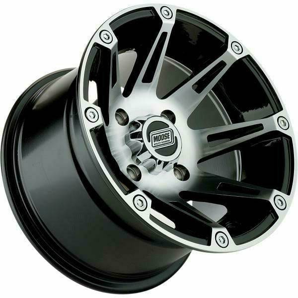 Moose Utilities 387 X Wheel (Machined/Black)