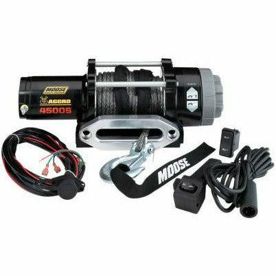 Moose Utilities 4500 lb Aggro Winch - Synthetic Rope