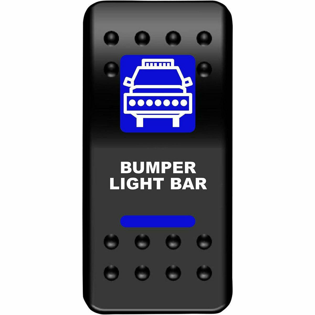 Moose Utilities Bumper Lightbar Rocker Switch (Blue)