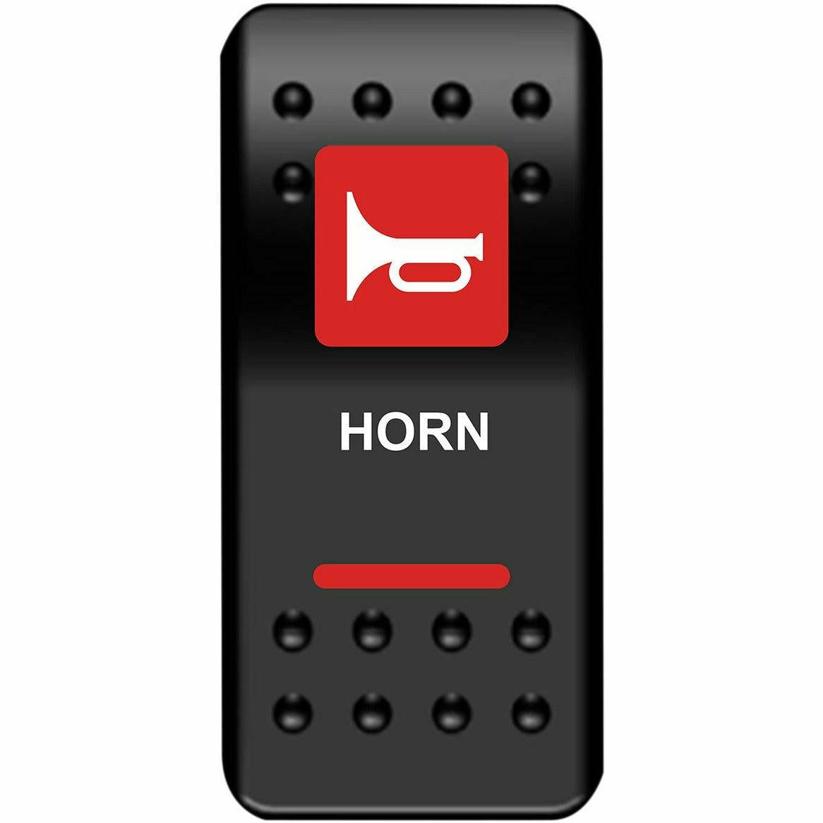 Moose Utilities Horn Rocker Switch (Red)