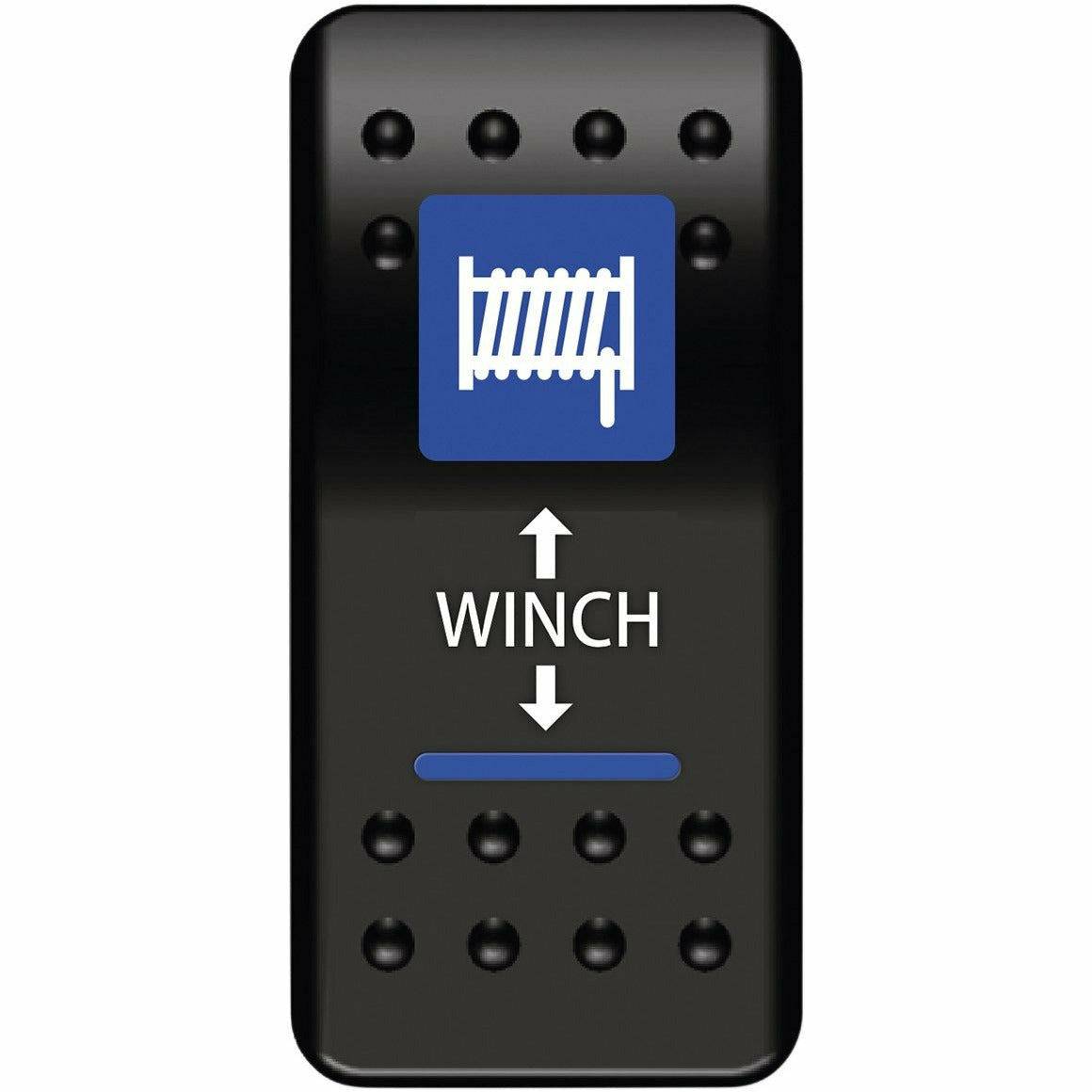 Moose Utilities Winch Rocker Switch (Blue)