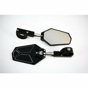 Billet Convex Mirrors (Pair) - Kombustion Motorsports