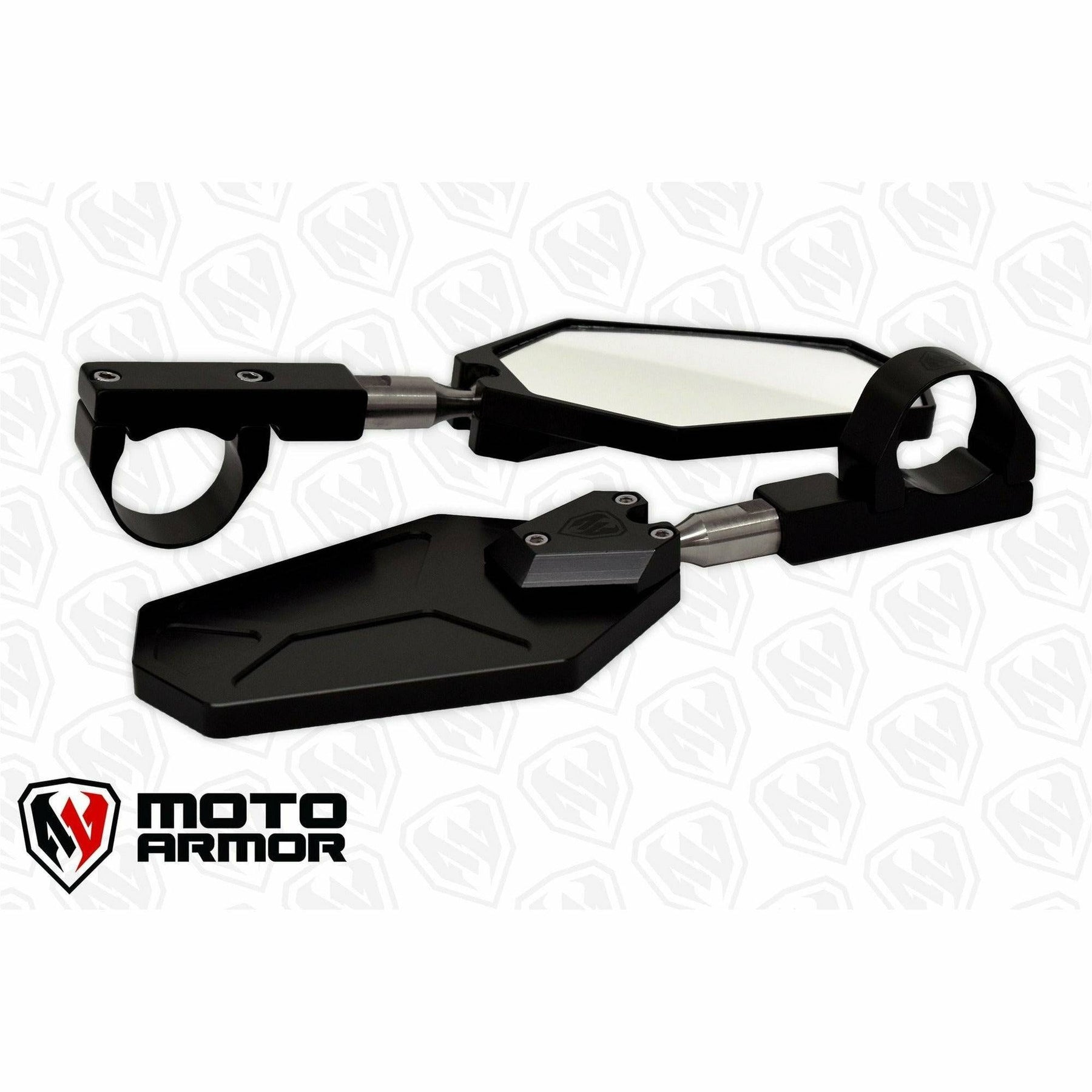 Billet Convex Mirrors (Pair) - Kombustion Motorsports