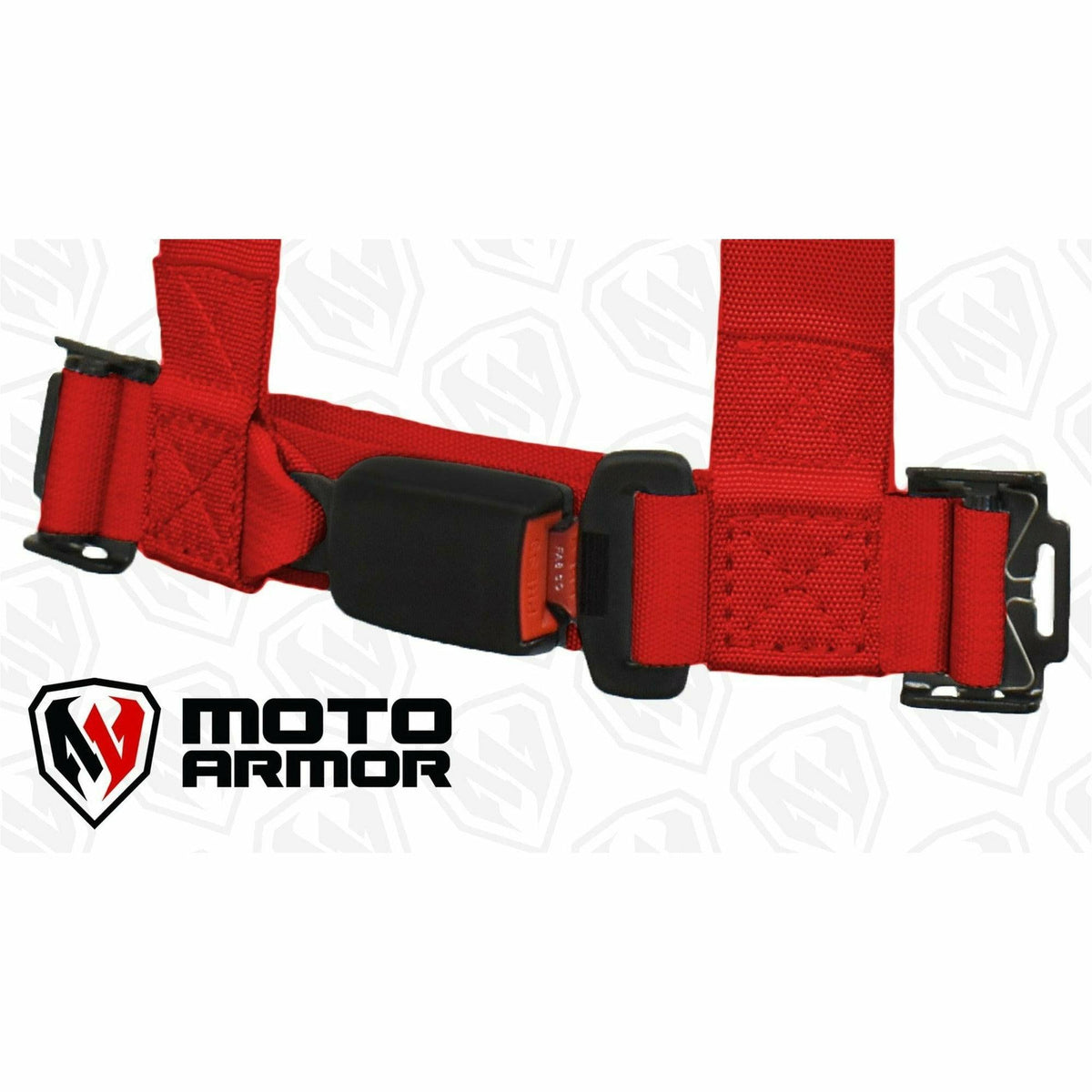 Moto Armor Four Point Harness OEM Style Latch Blue