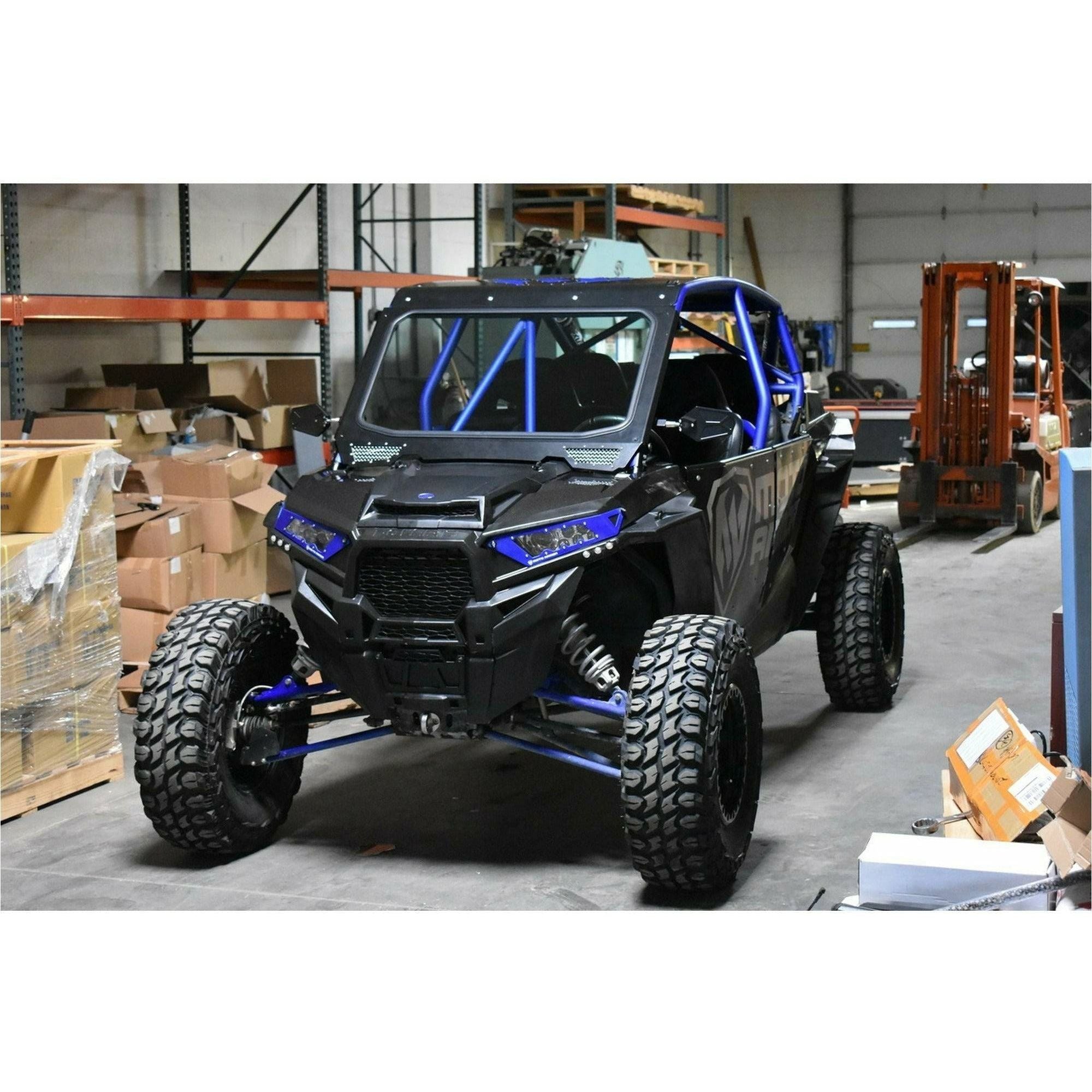 Polaris RZR (2014-2018) Glass Windshield for CageWRX Super Shorty Cage | Moto Armor