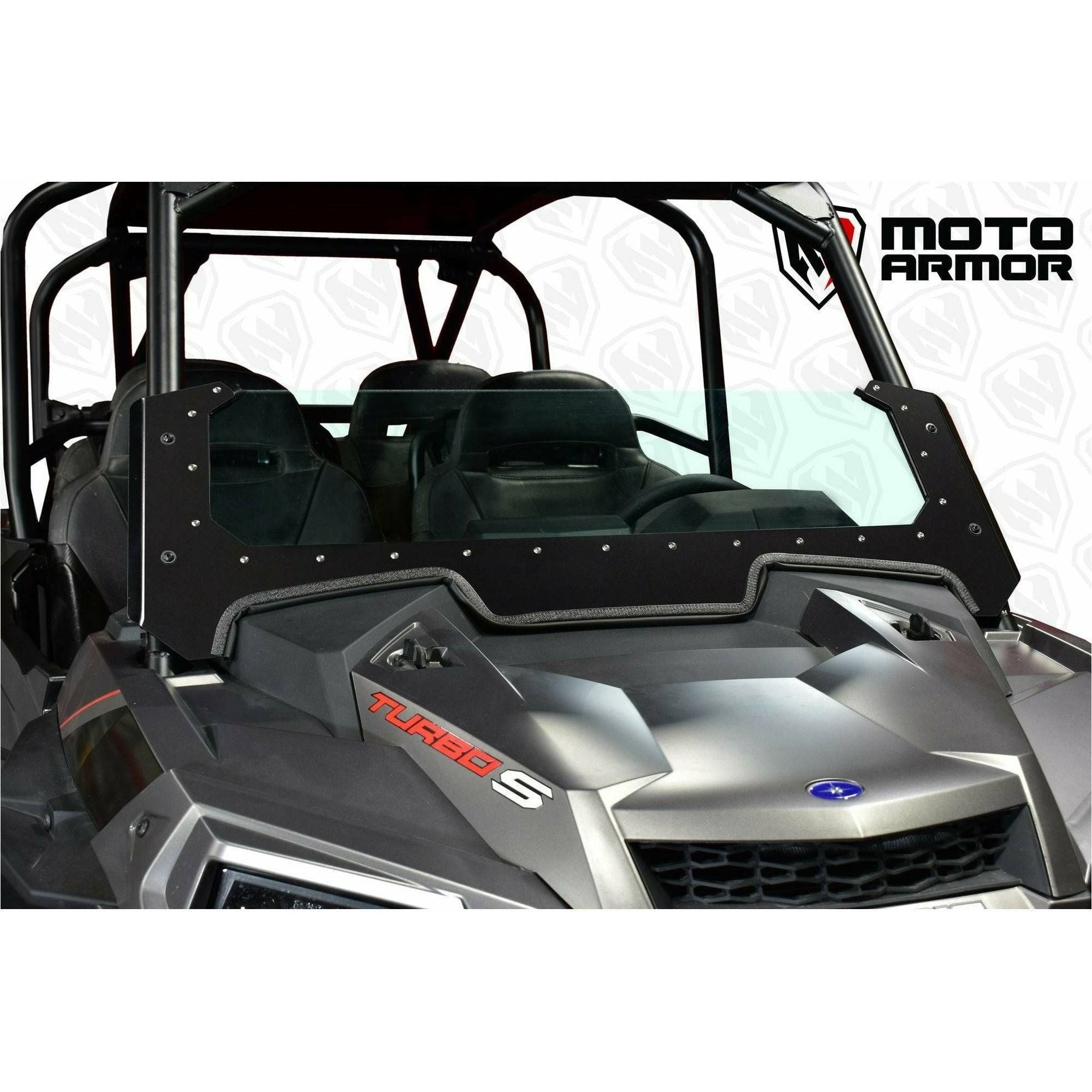 Polaris RZR (2019+) Glass Half Windshield | Moto Armor