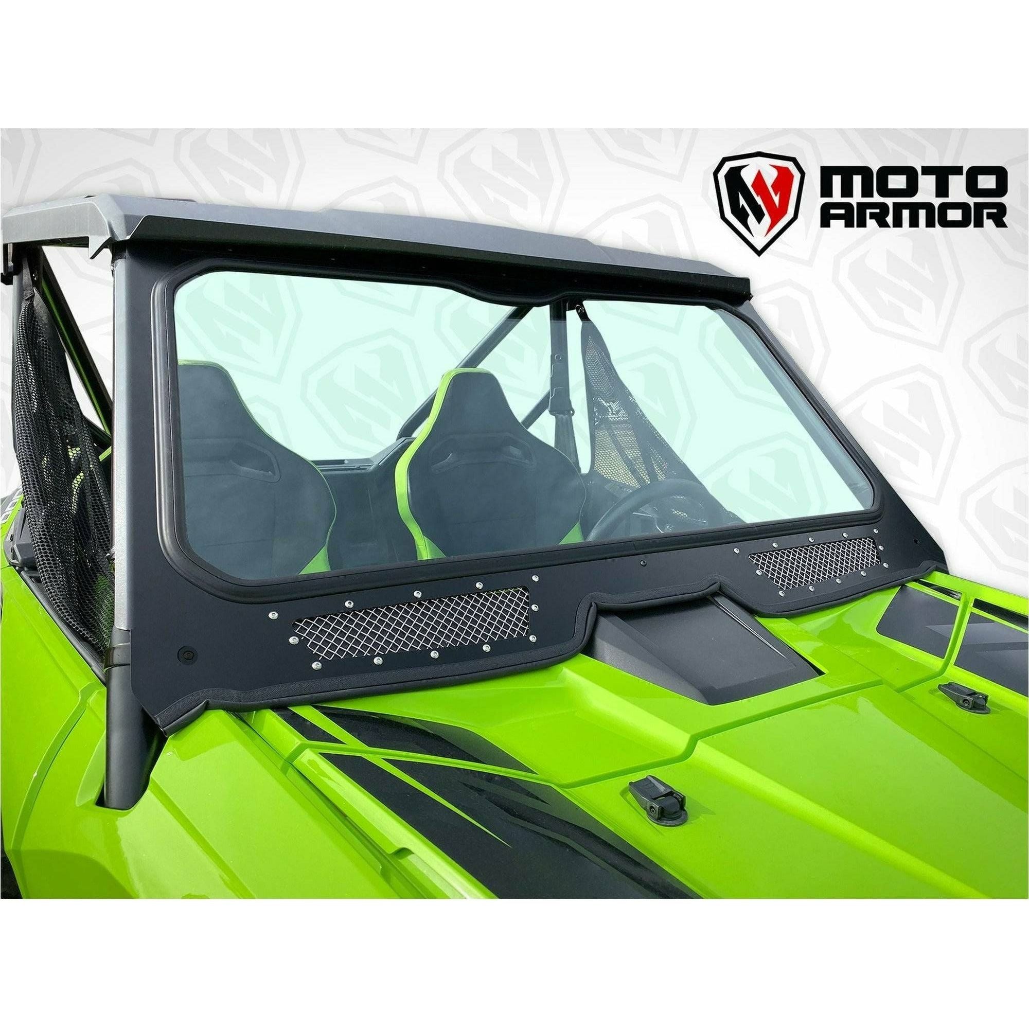 Honda Talon Vented Glass Windshield | Moto Armor