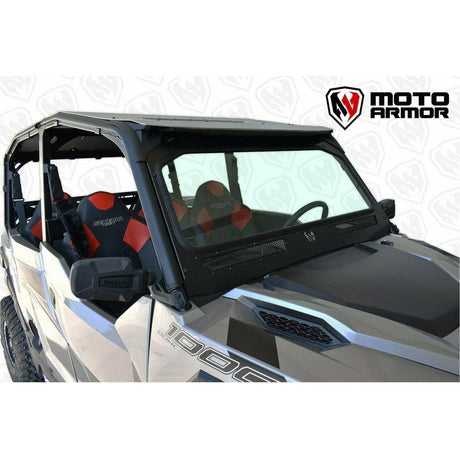 Polaris General Vented Glass Windshield | Moto Armor