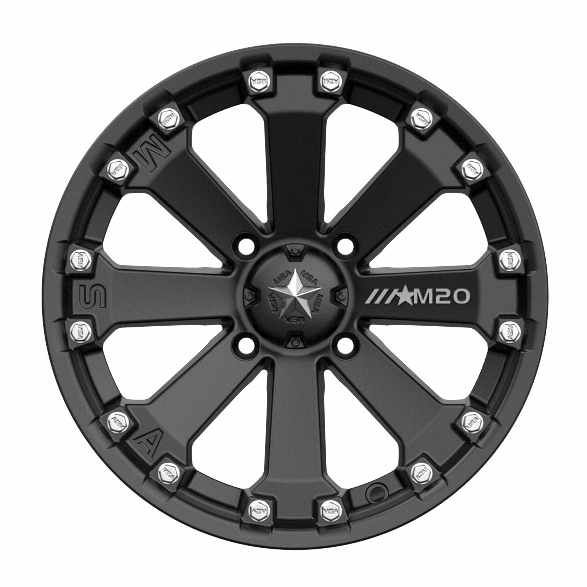 MSA Wheels M20 Kore Wheel (Satin Black)