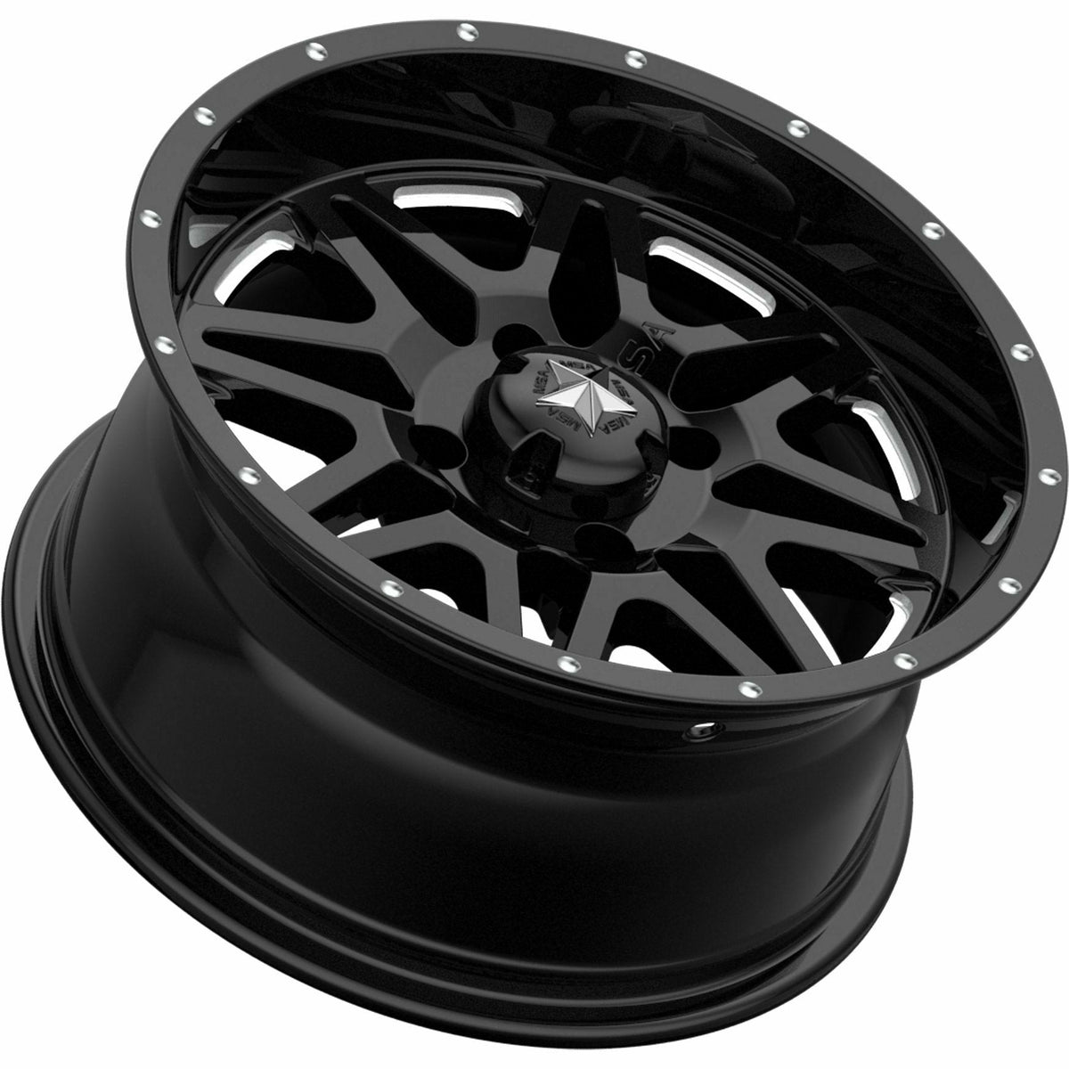MSA Wheels M26 Vibe Wheel (Gloss Black Milled)