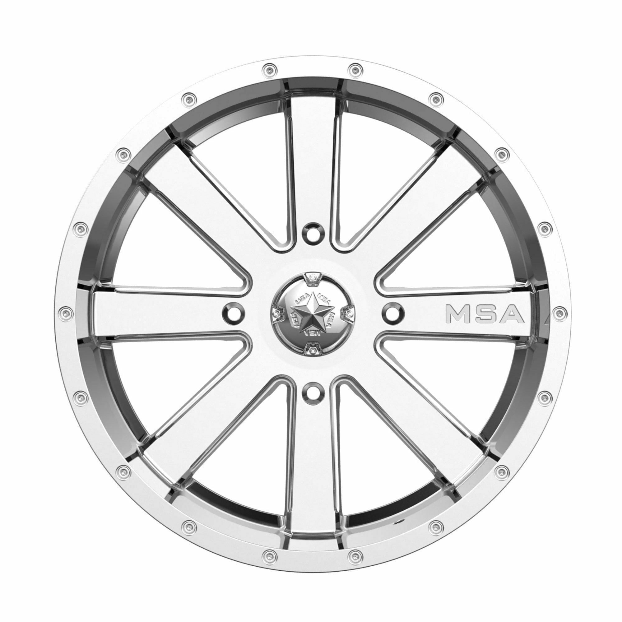 MSA Wheels M34 Flash Wheel (Chrome)