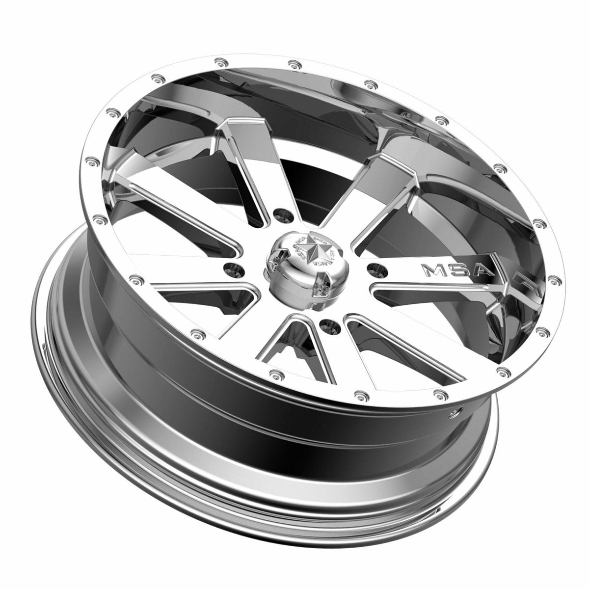 MSA Wheels M34 Flash Wheel (Chrome)