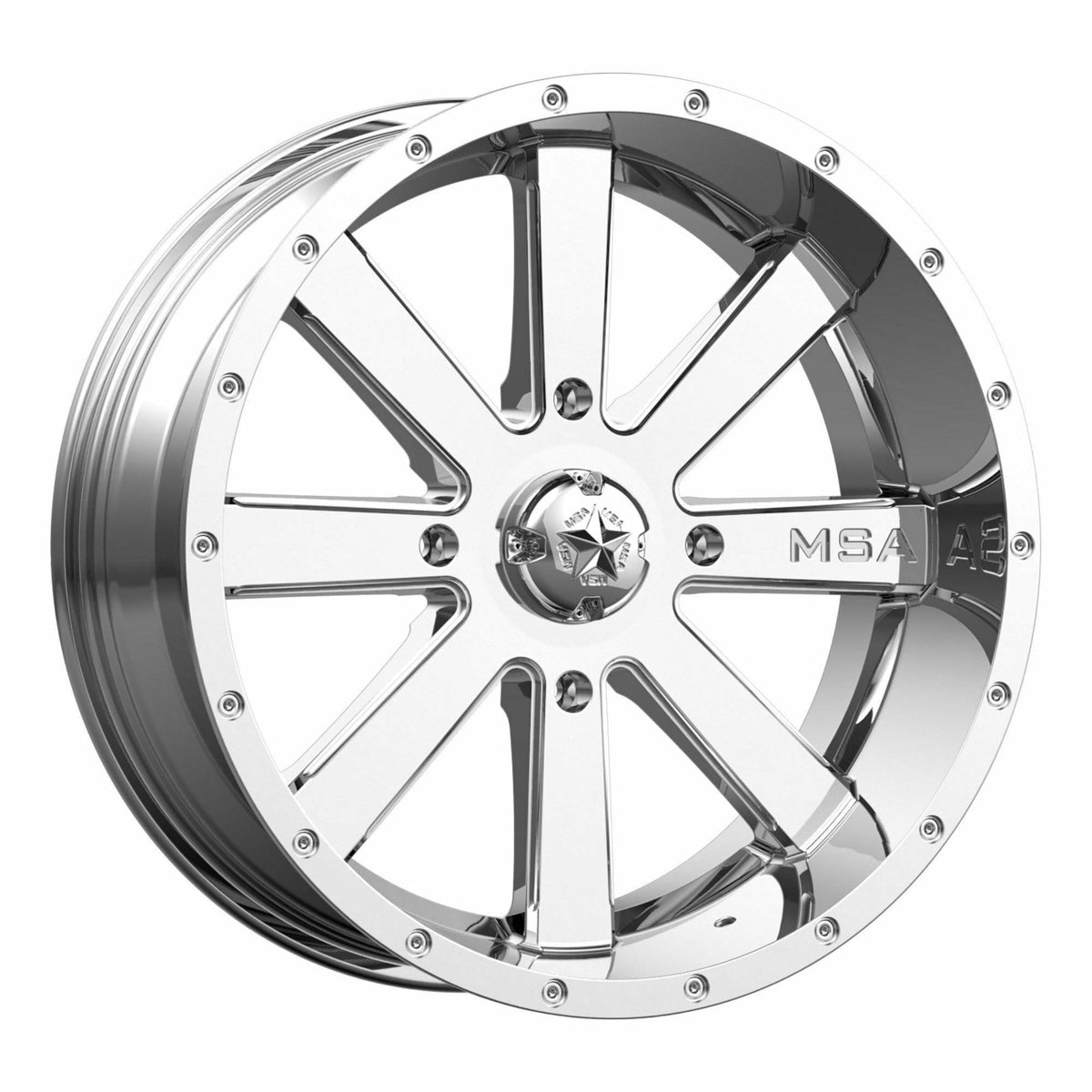MSA Wheels M34 Flash Wheel (Chrome)