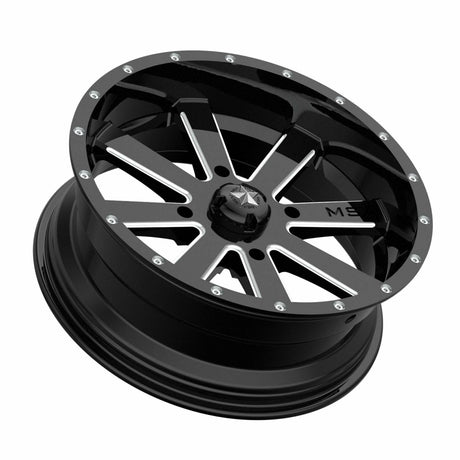 MSA Wheels M34 Flash Wheel (Gloss Black Milled)