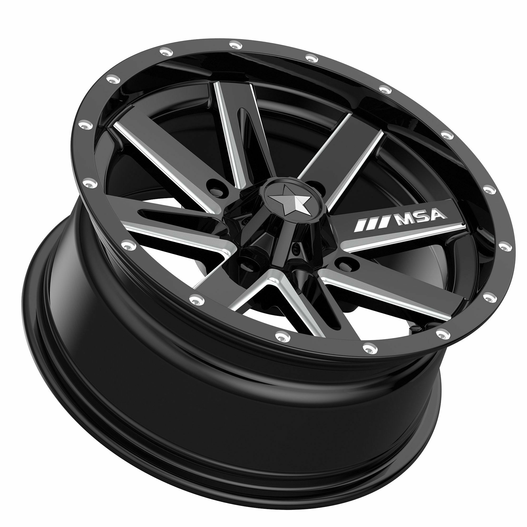 M41 Boxer Wheel (Gloss Black Milled) | MSA Wheels