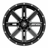 M41 Boxer Wheel (Gloss Black Milled) | MSA Wheels