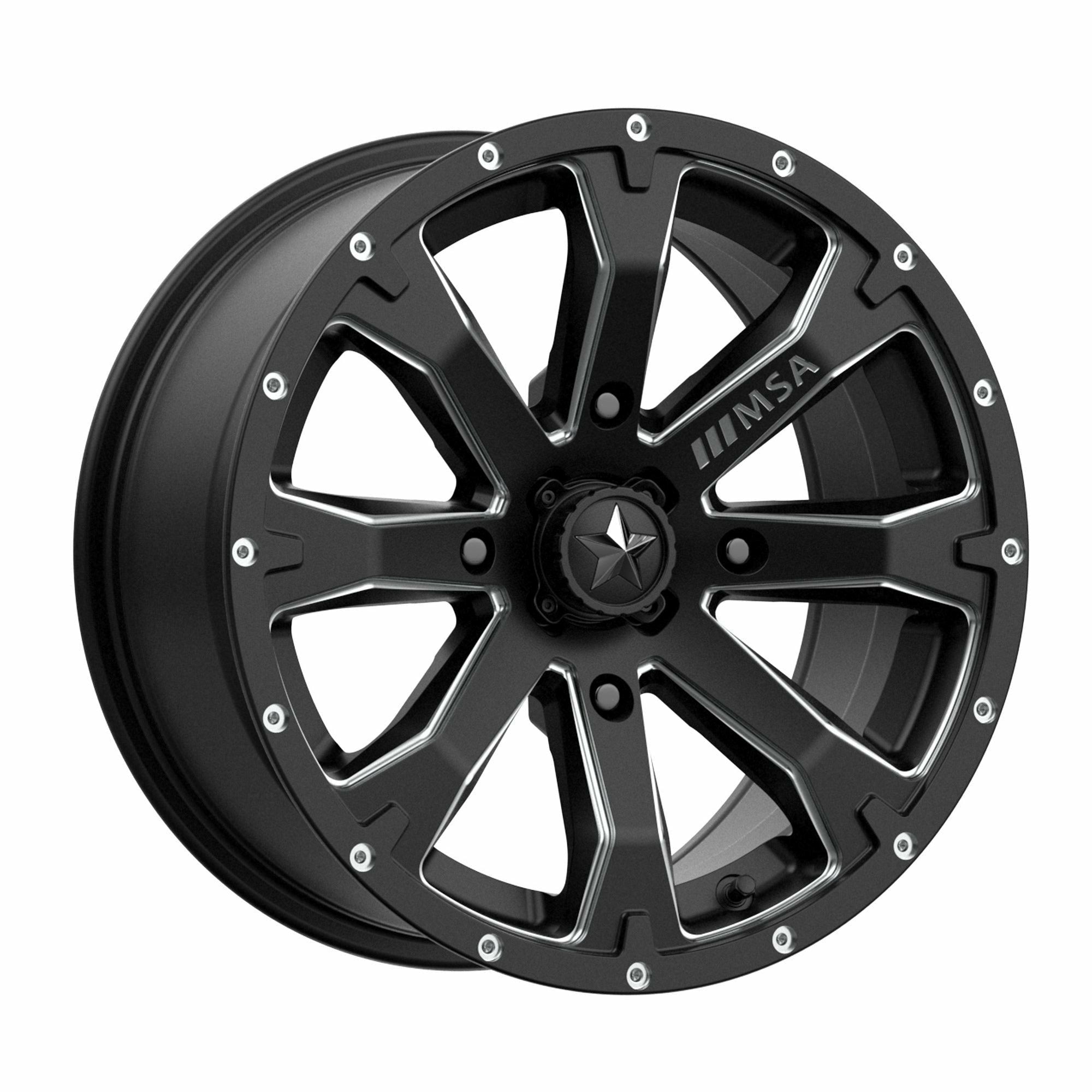 MSA Wheels M42 Bounty Wheel (Gloss Black Milled)