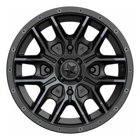 MSA Wheels M43 Fang Wheel (Satin Black Milled)