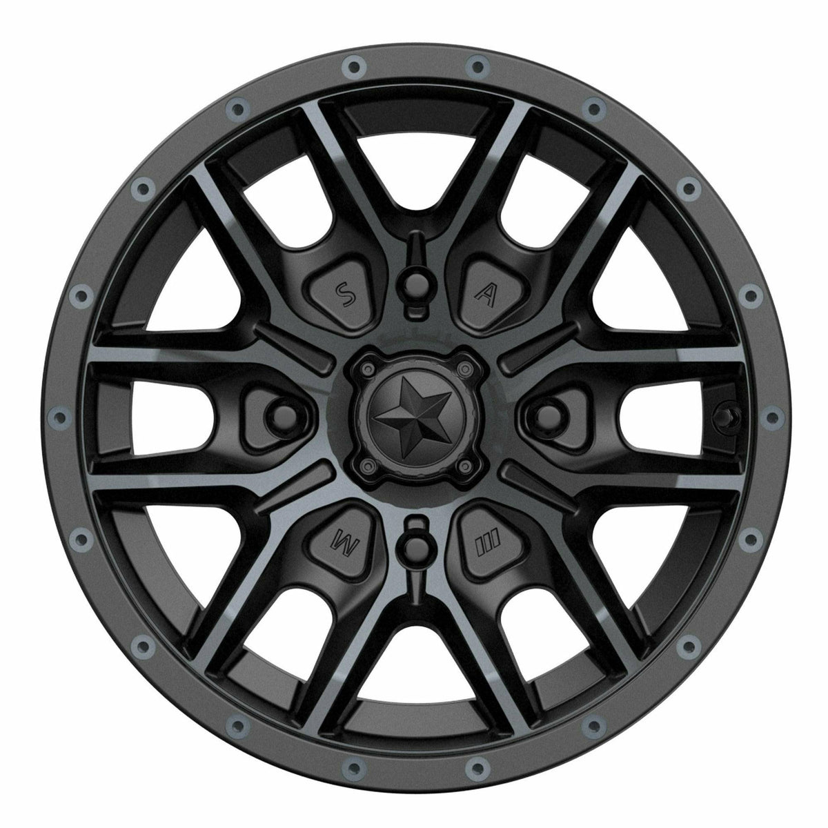 MSA Wheels M43 Fang Wheel (Satin Black Milled)