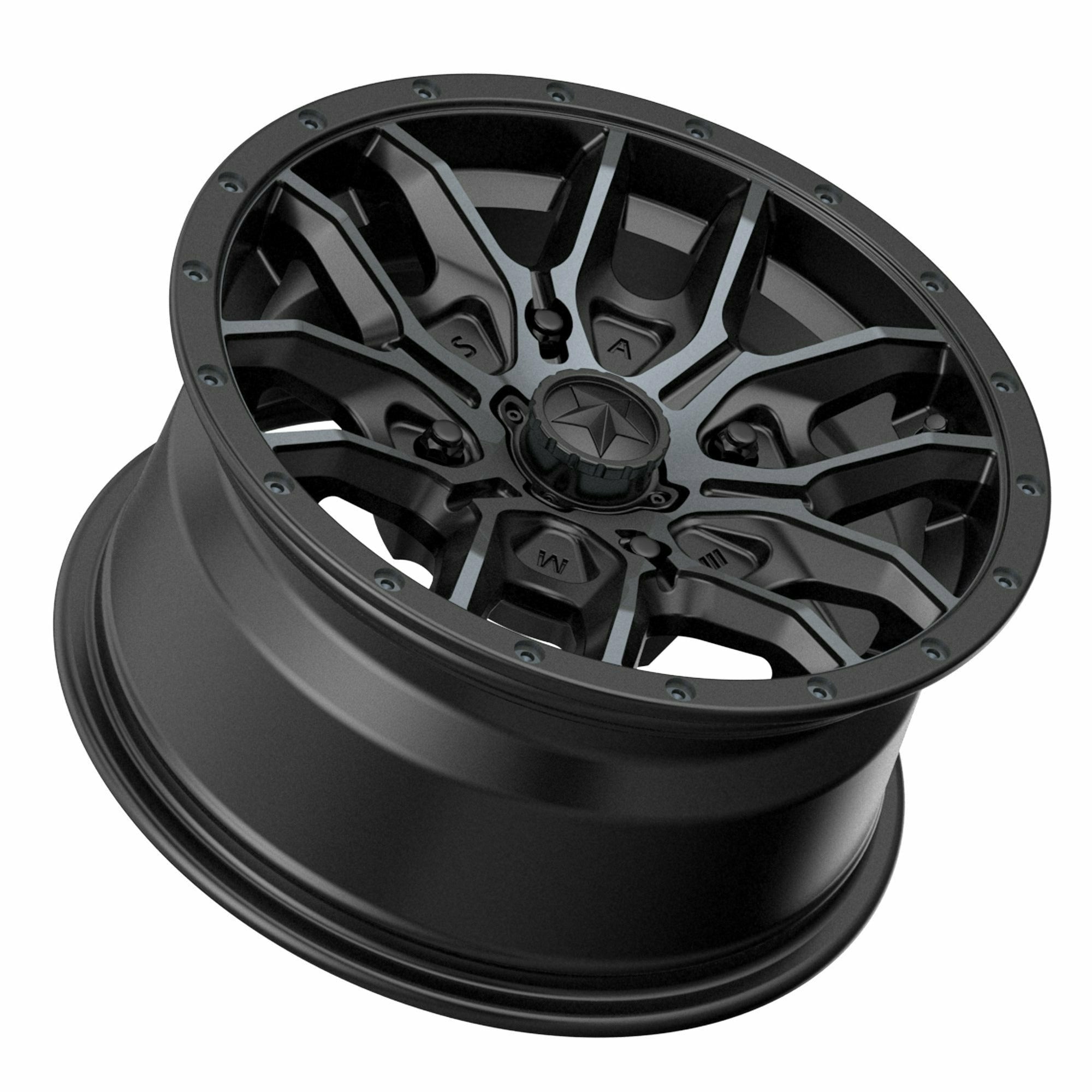 MSA Wheels M43 Fang Wheel (Satin Black Milled)