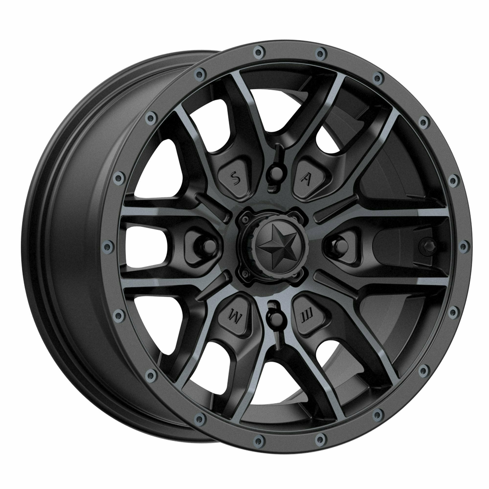 MSA Wheels M43 Fang Wheel (Satin Black Milled)