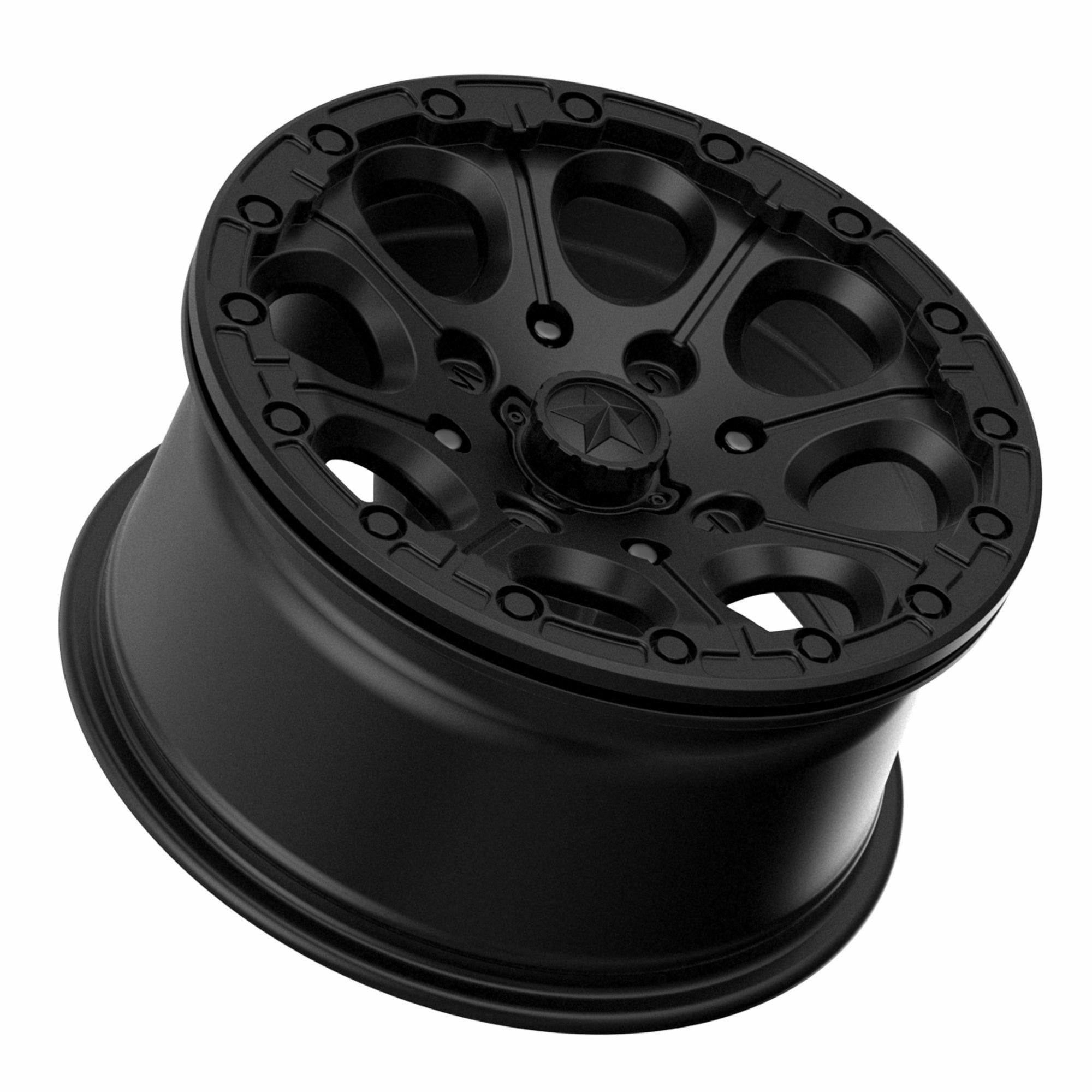 MSA Wheels M44 Cannon Beadlock Wheel (Satin Black)