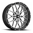 MSA Wheels M45 Portal Wheel (Gloss Black Machined)