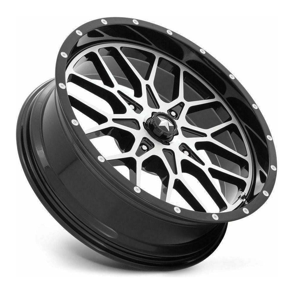 MSA Wheels M45 Portal Wheel (Gloss Black Machined)