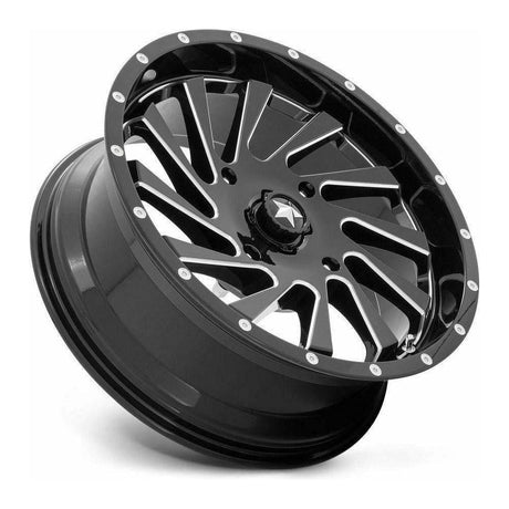 MSA Wheels M46 Blade Wheel (Gloss Black Milled)