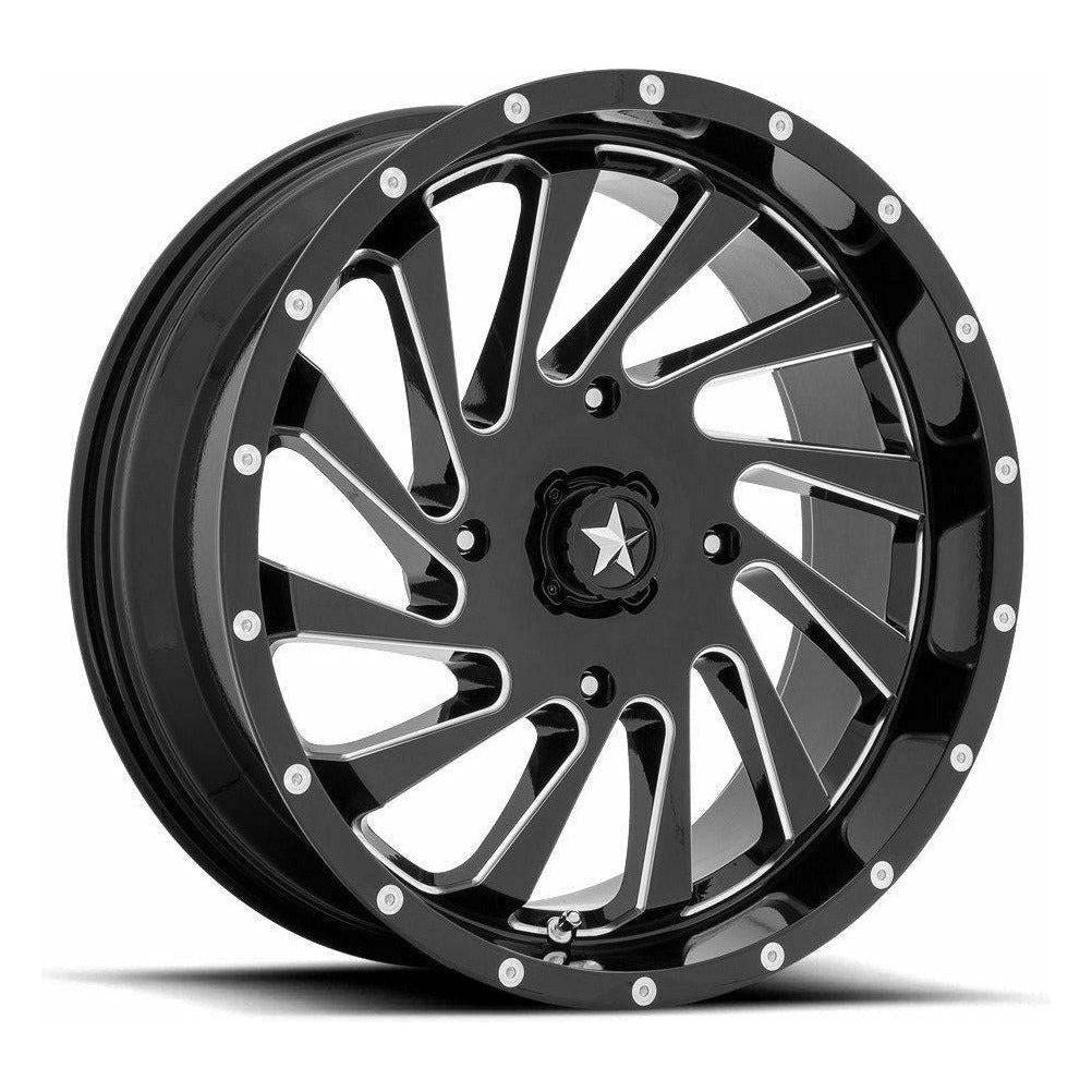 MSA Wheels M46 Blade Wheel (Gloss Black Milled)