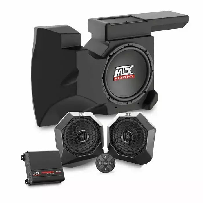 MTX Audio Polaris RZR Bluetooth Enabled 3 Speaker Audio Kit