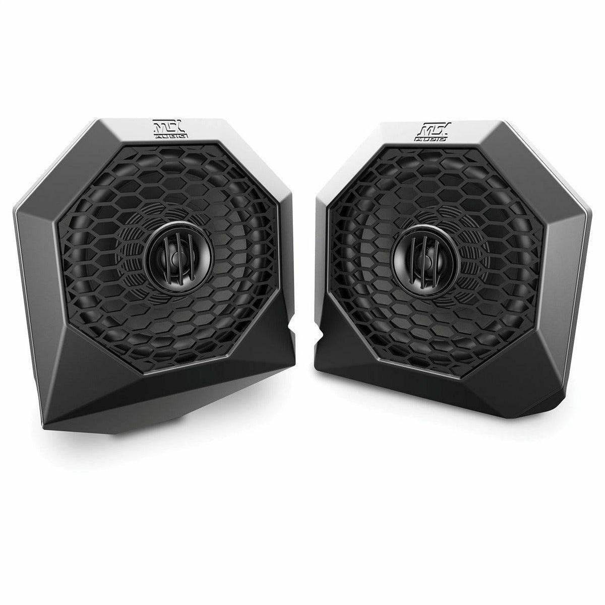 MTX Audio Polaris RZR Dash Mount Front Speaker Pods - Kombustion Motorsports