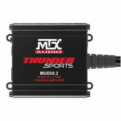 MTX Audio 100 Watt RMS 2 Channel Powersports Amplifier - Kombustion Motorsports
