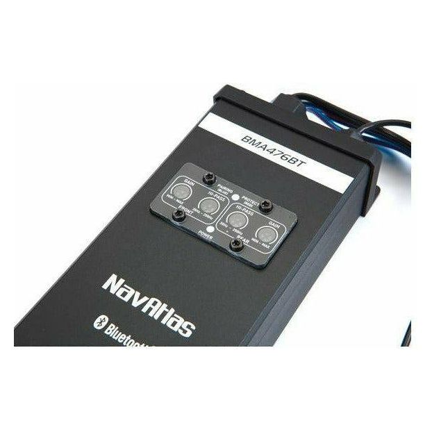 NavAtlas BMA476BT 4-Channel Amplifier with Bluetooth