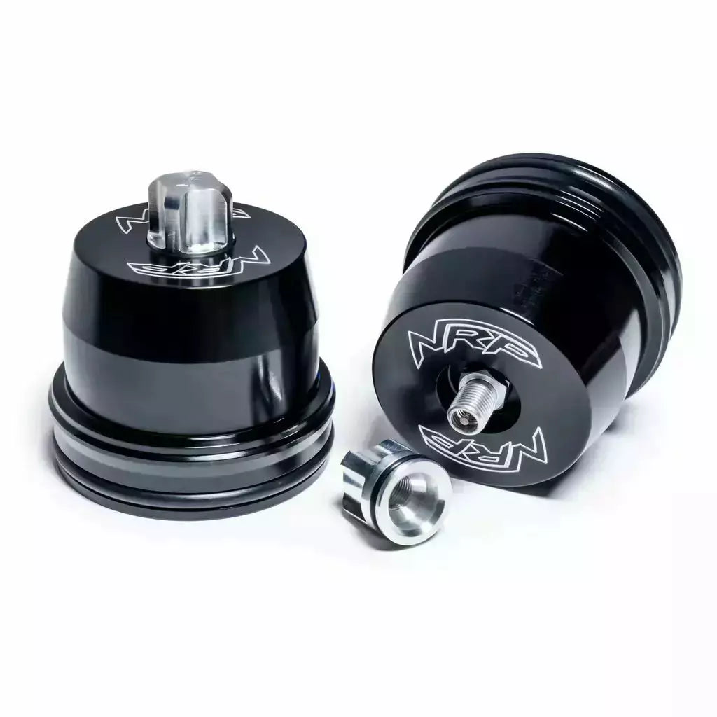 2.5" FOX Shock Reservoir HV End Caps (Pair) | NRP