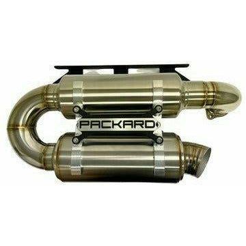 Packard Polaris RZR 3" Slip On Exhaust (Dual Muffler)