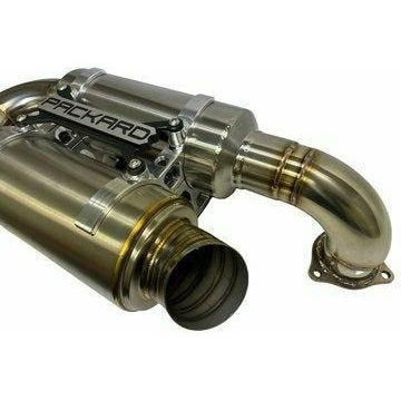 Packard Polaris RZR 3" Slip On Exhaust (Dual Muffler)