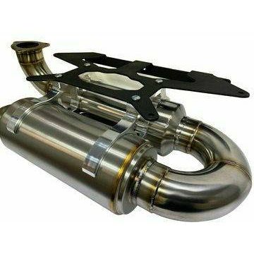 Packard Polaris RZR 3" Slip On Exhaust (Dual Muffler)