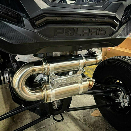 Packard Polaris RZR 3" Slip On Exhaust (Dual Muffler)