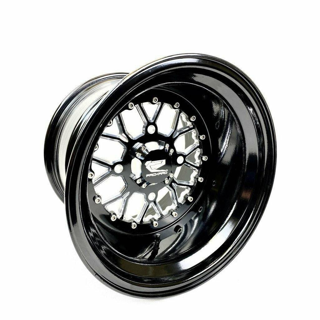Packard Wishbone Wheel (Gloss Black) - Kombustion Motorsports