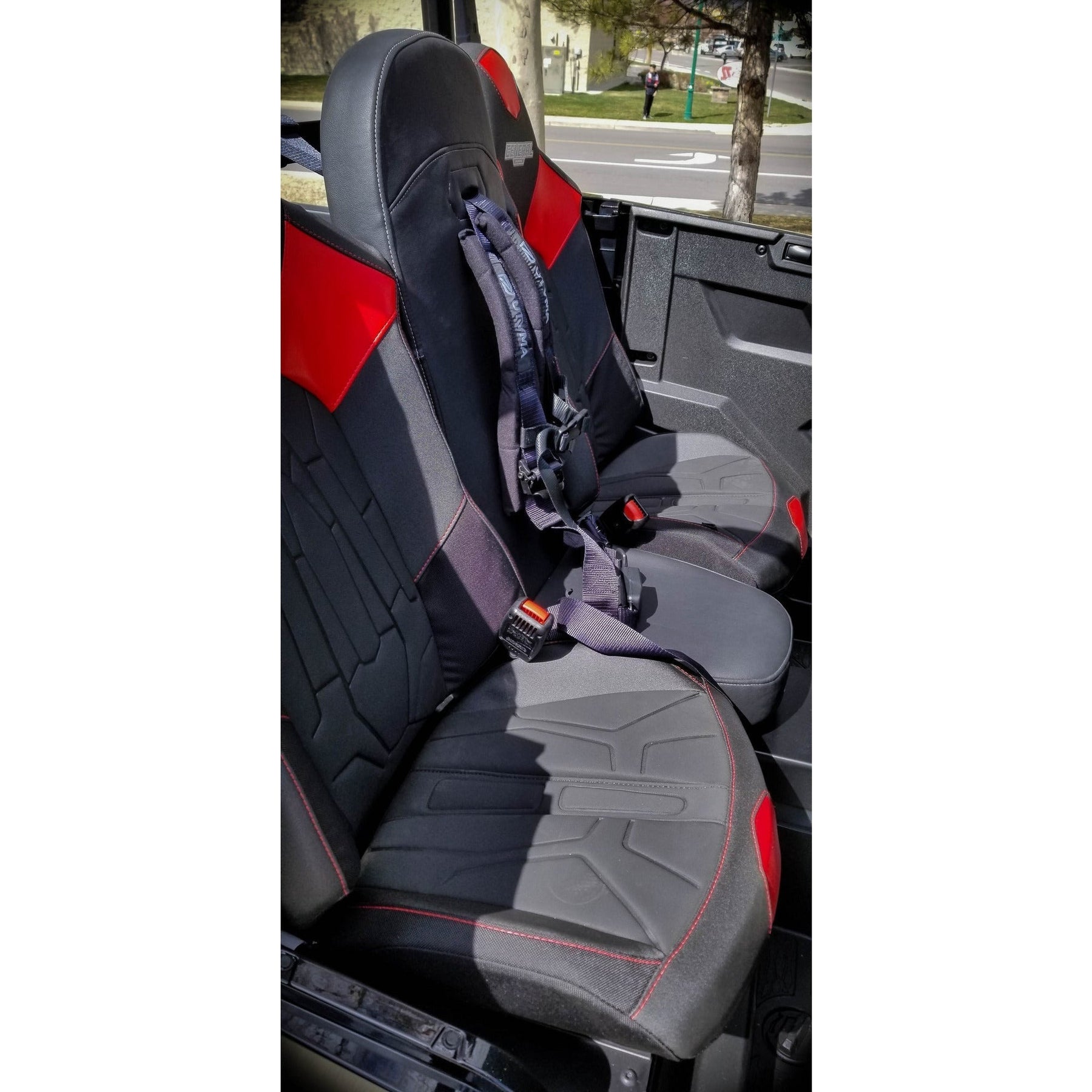 Polaris General 4 Rear Bump Seat with Console Delete Kit - Kombustion Motorsports