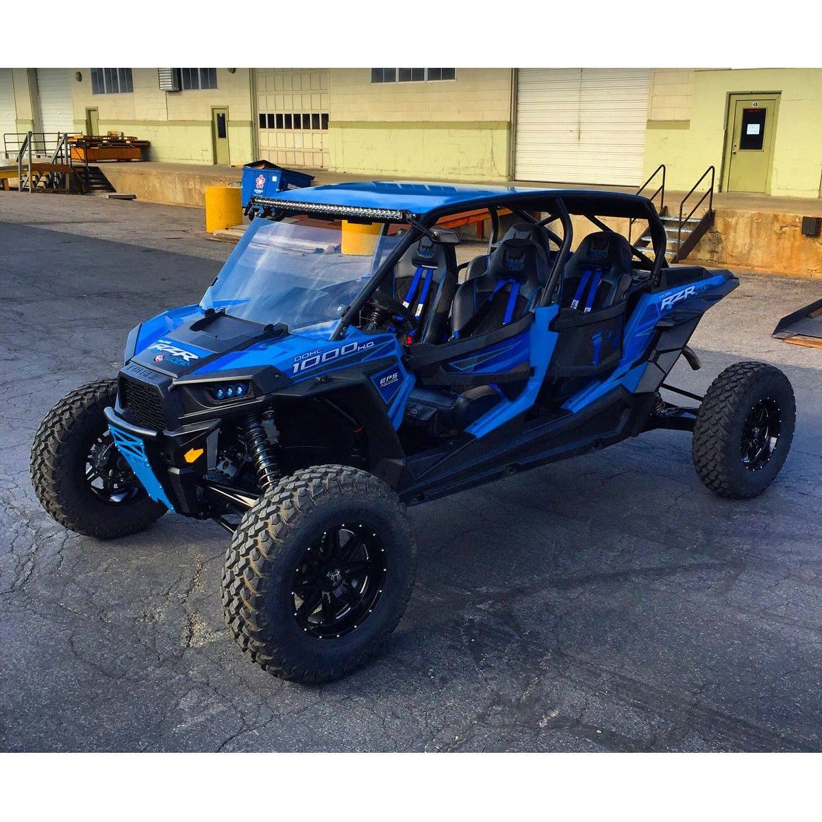 Polaris RZR 4 Turbo S Raw Coupe Cage