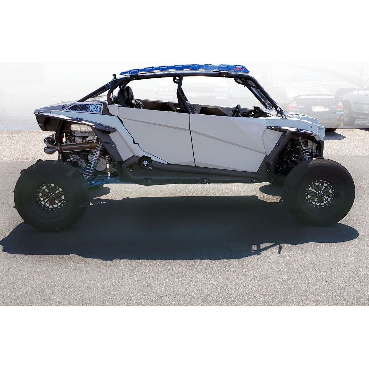 Polaris RZR 4 Turbo S Raw Hybrid Cage