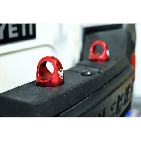 Polaris RZR Billet Turn Lock Anchors (Pair) | Moto Armor